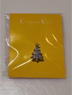 Origami Owl Pave Christmas Tree Bracelet Slider with Swarovski Crystal